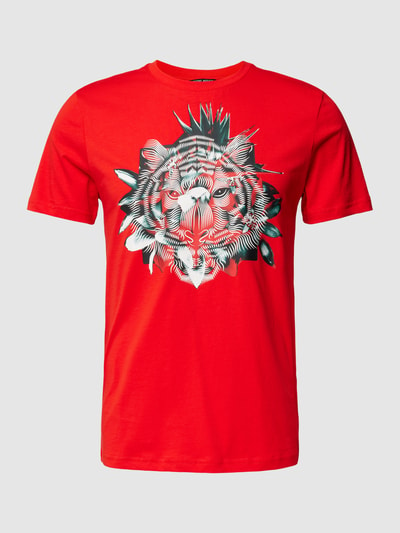 Antony Morato T-shirt z nadrukowanym motywem Czerwony 2
