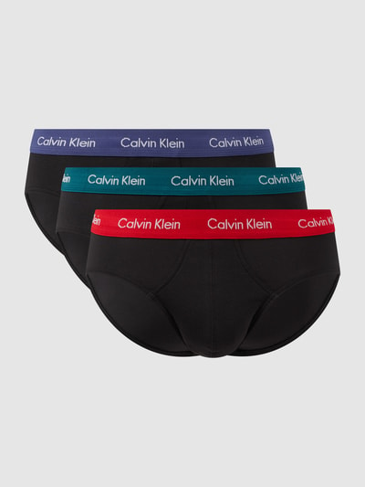 Calvin Klein Underwear Slip mit Stretch-Anteil im 3er-Pack  Black 1