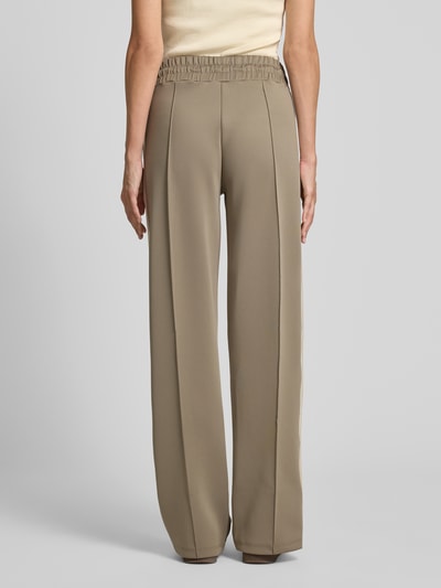 Guess Activewear Sweatpants met elastische band, model 'YARROW' Lichtbruin - 5