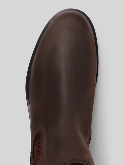 Gant Chelsea boots met logostitching, model 'Prepdale' Donkerbruin - 3