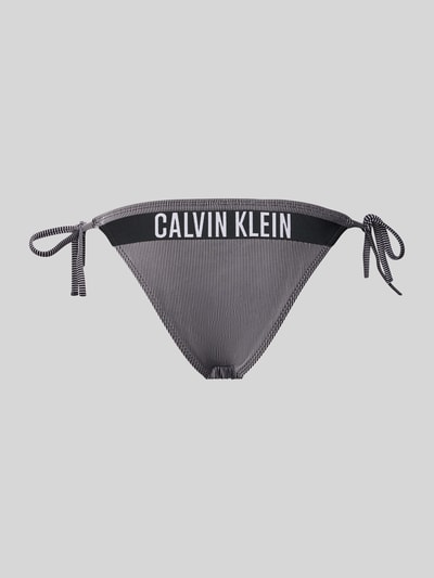 Calvin Klein Underwear Figi bikini z wiązaniami po bokach Czarny 3