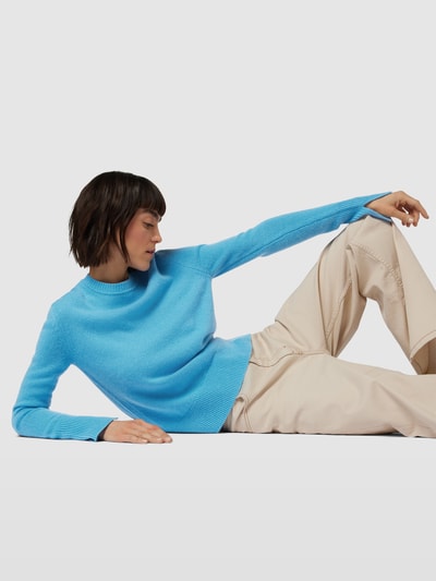 Joseph Kaschmirpullover mit Rundhalsausschnitt Blau 3