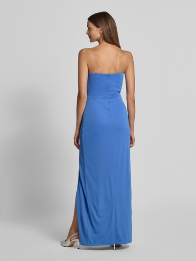Lauren Ralph Lauren Abendkleid mit Beinschlitz Modell 'ESTILA' Blau 5