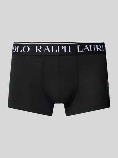 Polo Ralph Lauren Underwear Trunks mit elastischem Label-Bund Black 1