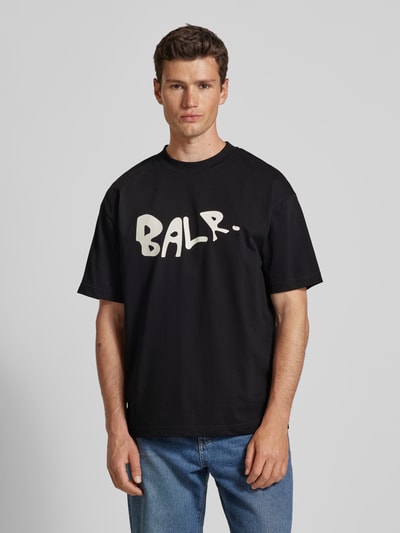 Balr. T-Shirt mit Label-Print Black 4