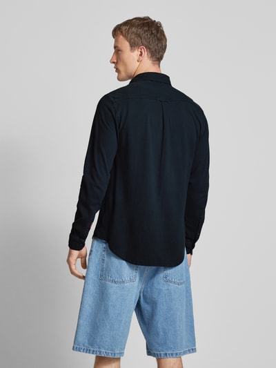 Superdry Vrijetijdsoverhemd met labelstitching Donkerblauw - 5