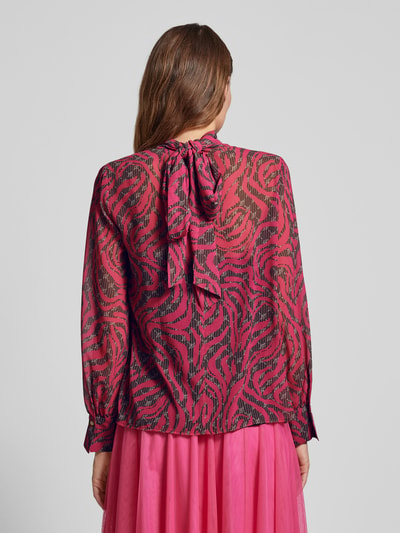 JOOP! Bluse mit Stehkragen Fuchsia 5