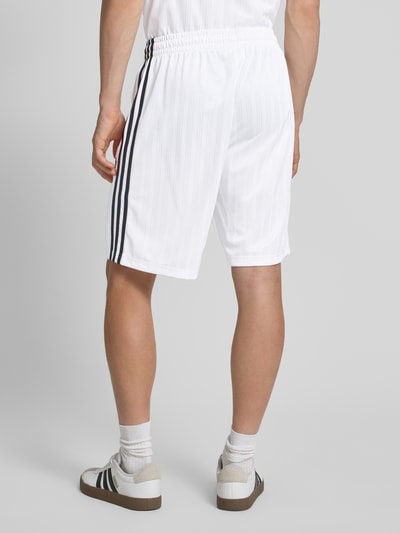 adidas Originals Shorts mit Label-Stitching und Eingrifftaschen Weiss 5
