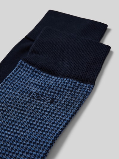 BOSS Socken mit Label-Detail im 2er-Pack Marine 2