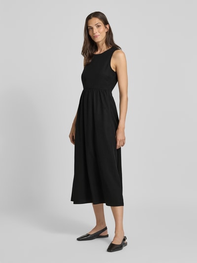 Marc O'Polo Jurk in A-lijn van een mix van lyocell en linnen  - 1