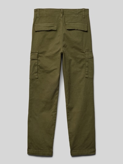 Name It Regular Fit Cargohose mit Label-Detail Modell 'RYAN' Oliv 3