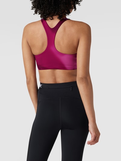 NIKE TRAINING Bustier mit Label-Print Pink 5