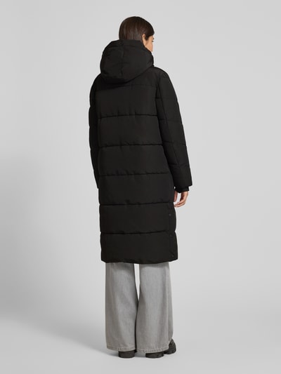 WITHBLACK Steppmantel mit Kapuze Black 5