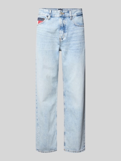 Tommy Jeans Straight fit jeans van puur katoen Lichtblauw - 2