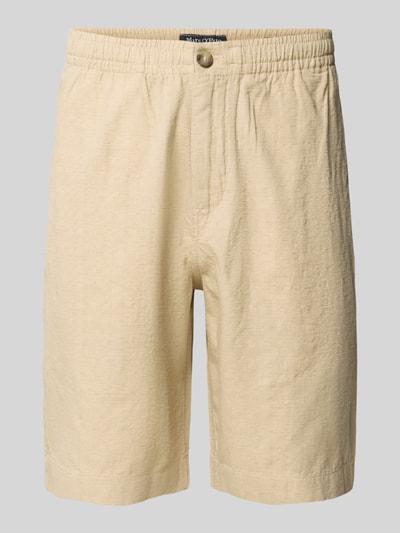 Marc O'Polo Relaxed Fit Bermudas aus reiner Baumwolle Sand 2