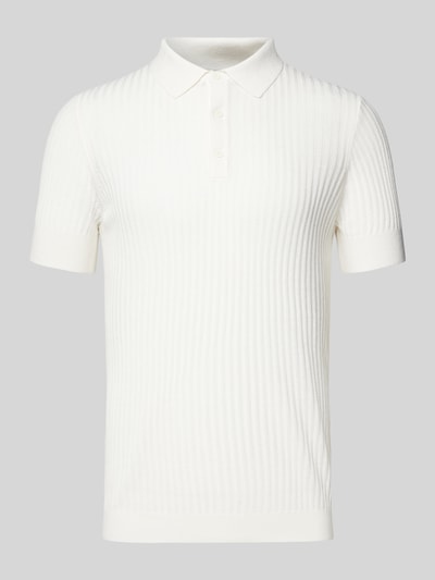 Antony Morato Poloshirt met structuurpatroon Offwhite - 2