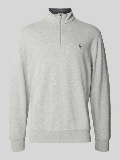 Polo Ralph Lauren Sweatshirt met labelstitching Middengrijs gemêleerd - 2