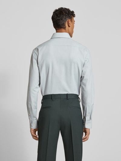 OLYMP Modern Fit Business-Hemd mit Kentkragen Modell 'Global' Gruen 5