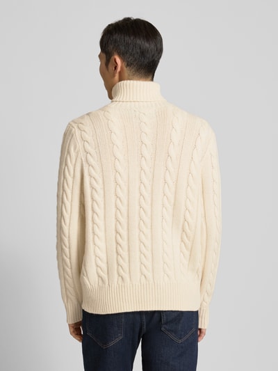 Polo Ralph Lauren Loose Fit Strickpullover aus Woll-Kaschmir-Mix Ecru 5