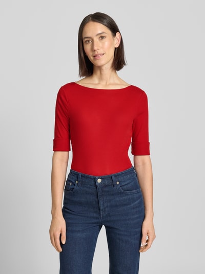 Lauren Ralph Lauren T-Shirt mit Rundhalsausschnitt Modell 'JUDY' Rot 4