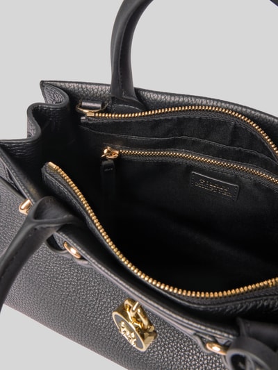Tommy Hilfiger Umhängetasche aus genarbtem Rindsleder Black 5
