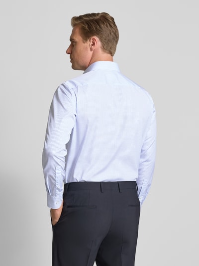 Christian Berg Men Regular Fit Business Hemd in Premiumqualität mit Kentkragen Bleu 5