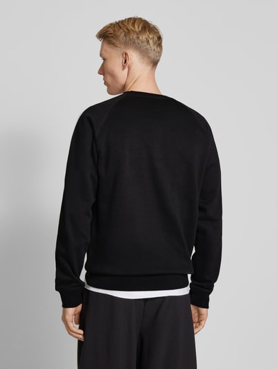 adidas Originals Oversized Sweatshirt mit gerippten Abschlüssen Black 5