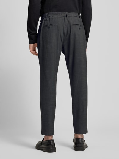 MCNEAL Tapered Fit Stoffhose mit Gesäßtaschen Black 5