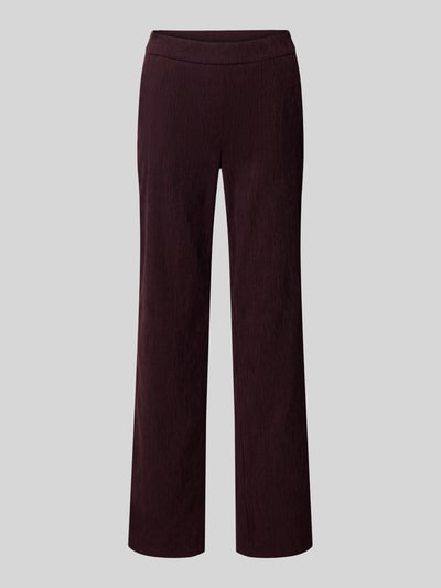 TONI Stoffen broek met elastische band, model 'Jenny' Bordeaux - 2