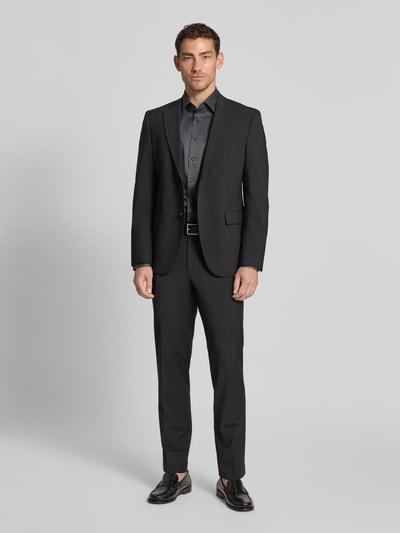 OLYMP Koszula biznesowa o kroju modern fit z kołnierzykiem typu kent model ‘NEW KENT’ Srebrny 1