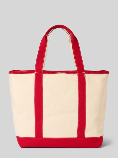 Tommy Hilfiger Strandtasche aus Baumwolle Rot 4