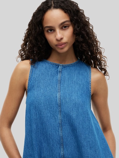 Tommy Jeans A-Linien Minikleid aus reiner Baumwolle Blau 1