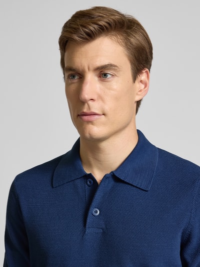 Marc O'Polo Regular fit poloshirt van puur katoen Koningsblauw - 3