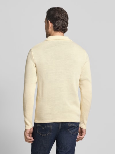 Manuel Ritz Kurtka koszulowa z listwą guzikową Biały 5