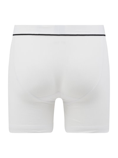 SCHIESSER Trunks mit Stretch-Anteil Modell 'Retro Rib' Weiss 2