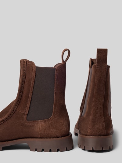 Copenhagen Chelsea Boots mit Profilsohle Dunkelbraun 2