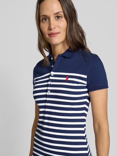 Polo Ralph Lauren Knielanges Polokleid mit Logo-Stitching Marine 3