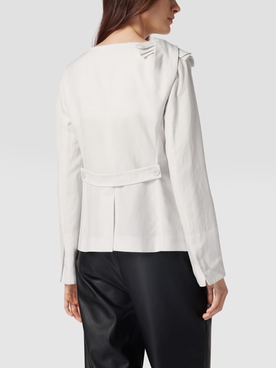 Emporio Armani Blazer mit Leinen Weiss 5