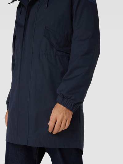 Marc O'Polo Denim Parka mit Label-Patch Marine 3