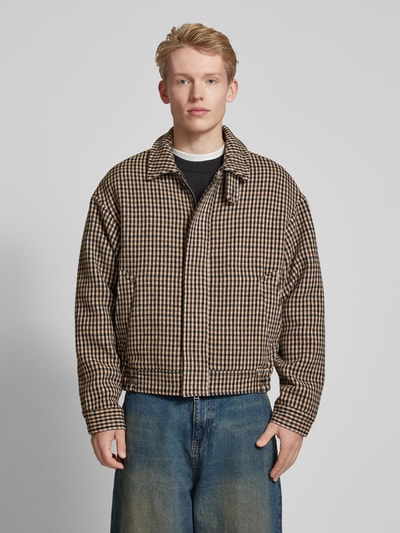 Jack & Jones Jack met strookzakken, model 'VERMONT' Lichtbruin - 4