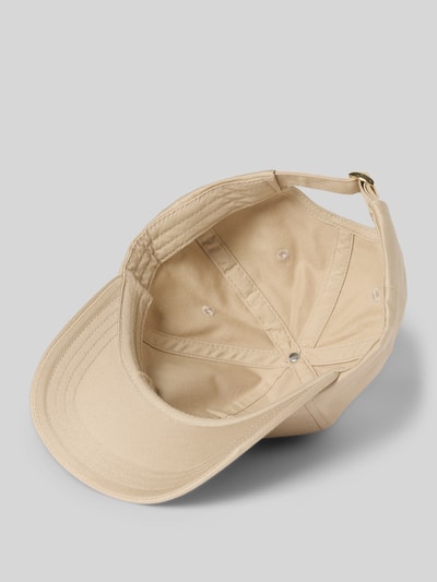 Productfoto, Basecap aus reiner Baumwolle Modell 'ARI-B' van BOSS, look: effen, logopatch, sluiting met trensje, puur katoen