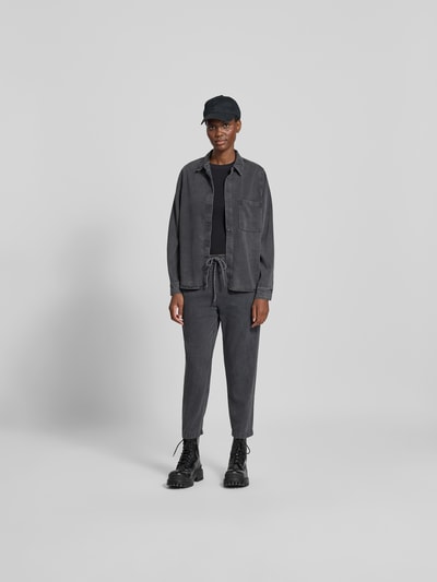 Juvia Relaxed Fit Jogpants mit Tunnelzug Black 1