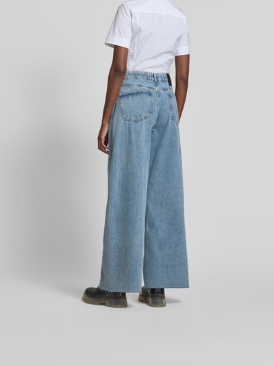 black palms Loose Fit Jeans aus reiner Baumwolle Jeansblau 5