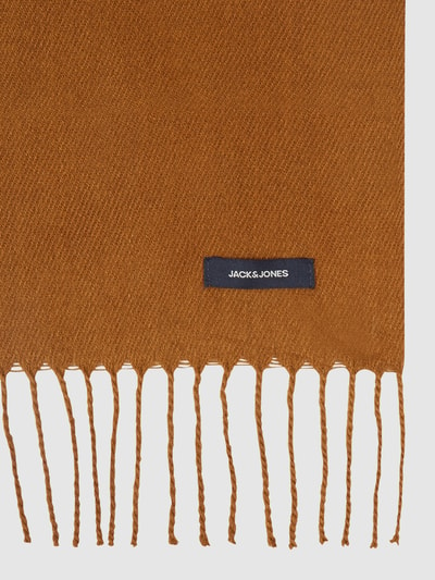 Jack & Jones Schal mit Fransen Camel 2