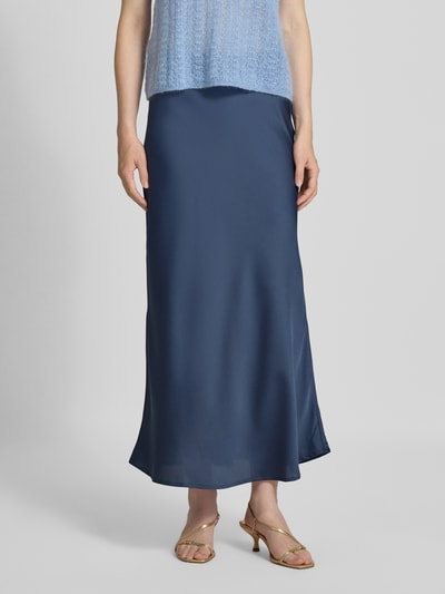 Vila Długa spódnica z elastycznym pasem model ‘VIELLETTE’ Szaroniebieski 4