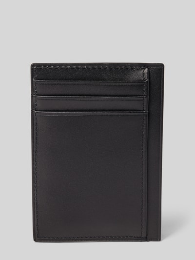 CK Calvin Klein Pasjeshouder van leer met labelapplicatie, model 'PLAQUE'  - 2