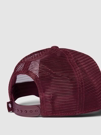 Nike Baseballpet met semi-transparante inzet Bordeauxrood - 3