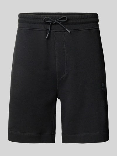 BOSS Orange Regular fit sweatshorts van puur katoen Zwart - 2