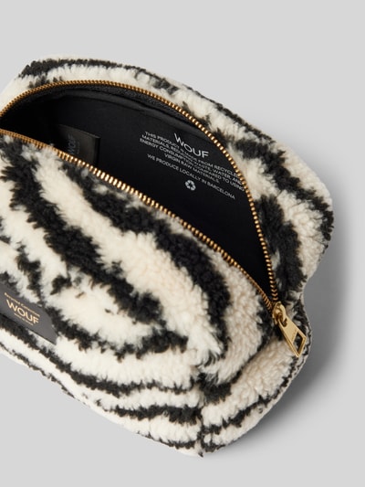 WOUF Kosmetiktasche mit Animal-Print Modell 'Arctic' Black 3