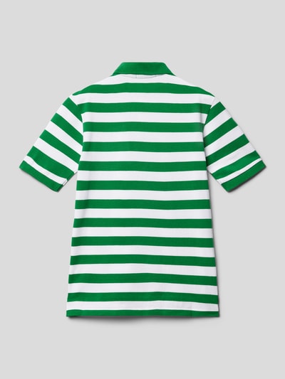 Polo Ralph Lauren Teens Poloshirt met labelstitching Groen - 3